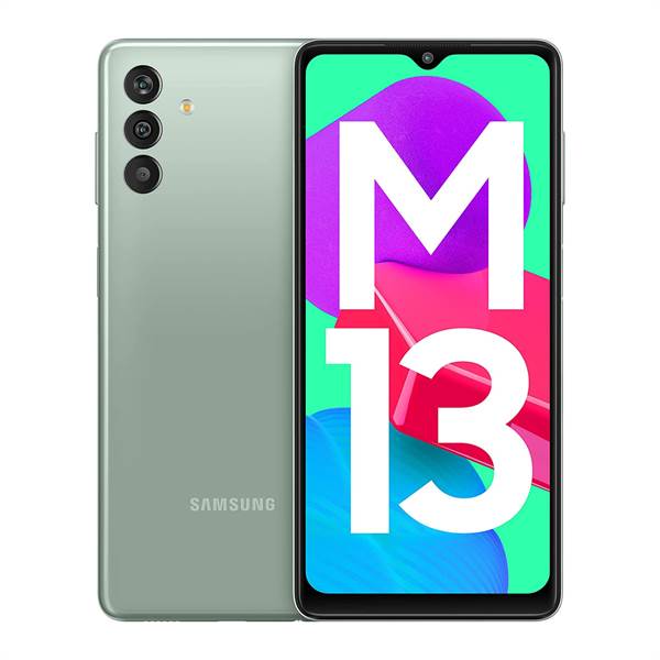 Samsung Galaxy M13 (Aqua Green, 4GB, 64GB Storage)